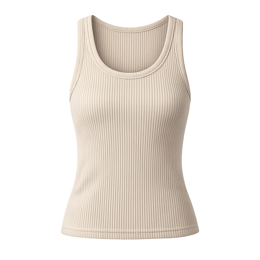 Classic Ribbed Tank Top thumbnail 3